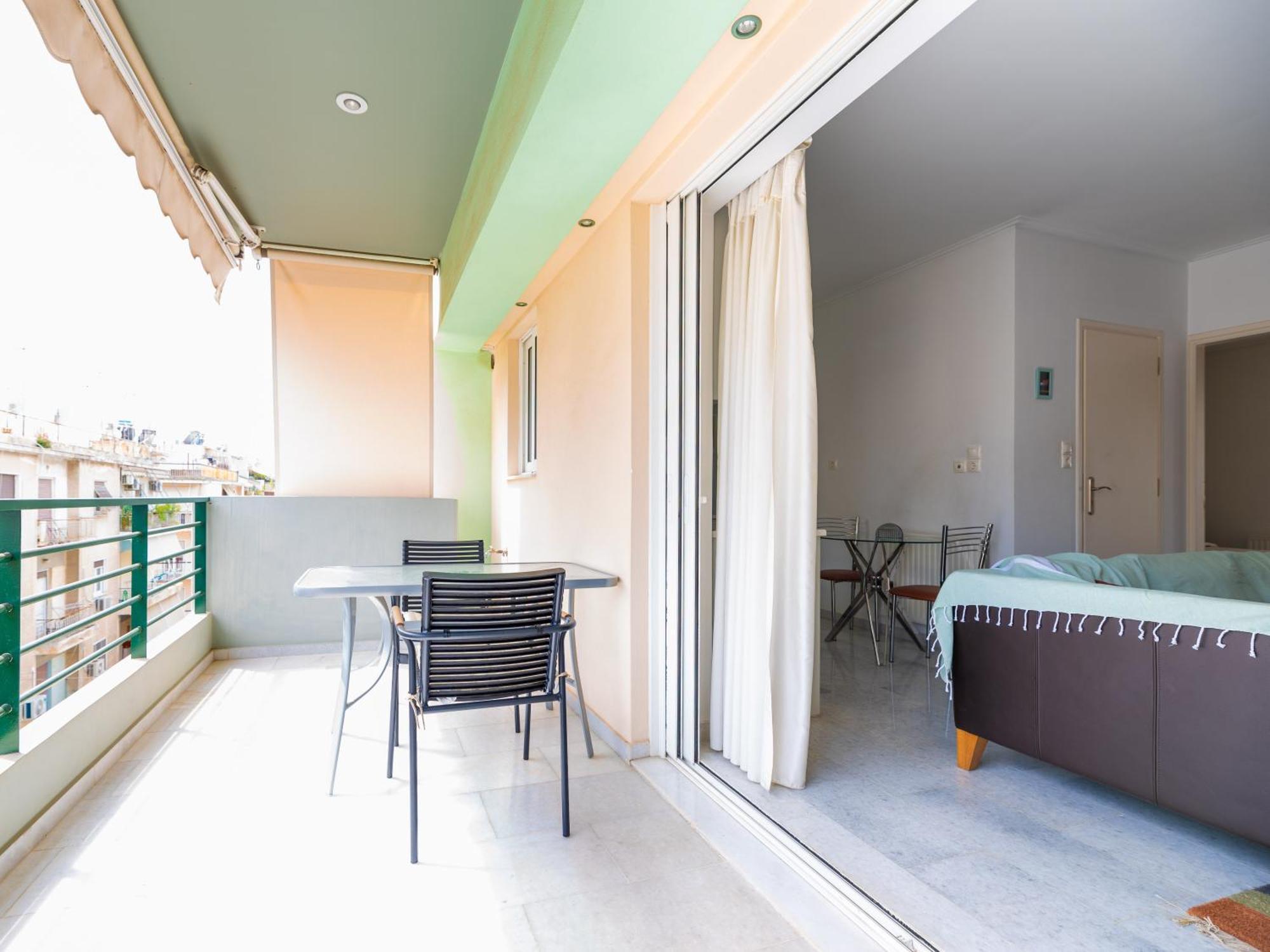 Athens Retreat 1-Bdr Apt Close To Metro Station Appartement Buitenkant foto